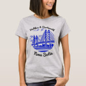 Halifax and Dartmouth Nova Scotia T - Shirt (Vorderseite)