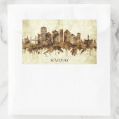 Halifax Canada Cityscape Rechteckiger Aufkleber (Tasche)