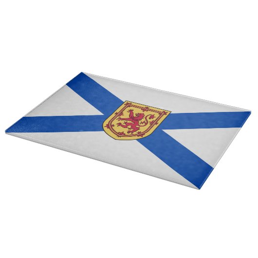 Halifax canada-Schnittpappe der Nova Scotia-Flagge Schneidebrett (Ecke)