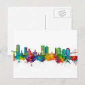 Halifax Canada Skyline Postkarte (Vorne/Hinten)