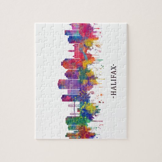Halifax Canada Skyline Puzzle (Vertikal)