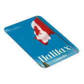 Halifax Canada Travel Poster Magnet (Rechte Seite)