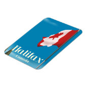 Halifax Canada Travel Poster Magnet (Linke Seite)