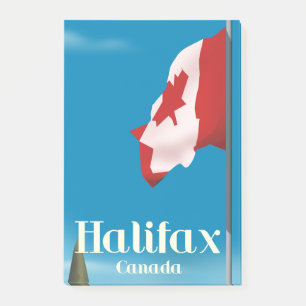 Halifax Canada Travel Poster Post-it Klebezettel