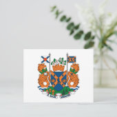 Halifax Coat of Arms Postcard Postkarte (Stehend Vorderseite)