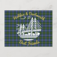 Halifax & Dartmouth Best friends buds Postkarte