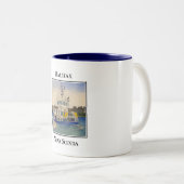 Halifax Ferry Boat, Nova Scotia Zweifarbige Tasse (VorderseiteRechts)