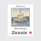 Halifax-Hafen-Fähre Aufkleber (Blatt)