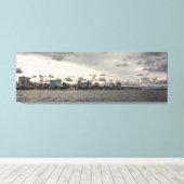 Halifax Harbor Skyline Leinwanddruck (Insitu (Holzboden))