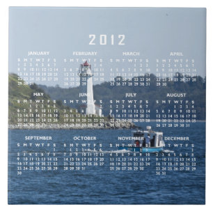 Halifax Harbour Calendar Tile Fliese