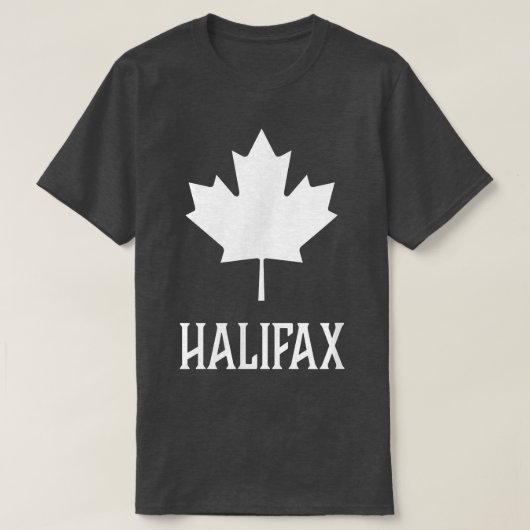 Halifax, Kanada - Kanadisches Shirt Canuck (Design vorne)