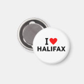 Halifax Kanada Magnet (Vorderseite/Rückseite)