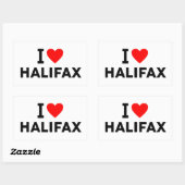 Halifax Kanada Rechteckiger Aufkleber (Blatt)