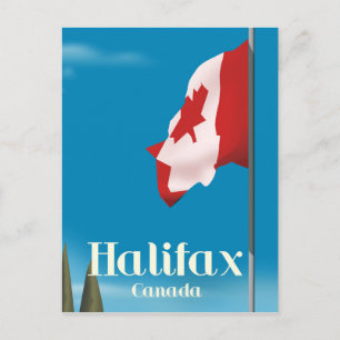 Halifax Kanada Reiseplakat Postkarte