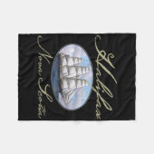 Halifax Nova Scotia Clipper Ship  Fleecedecke (Vorderseite (Horizontal))