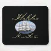 Halifax Nova Scotia Clipper Ship Mousepad (Vorne)
