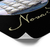 Halifax Nova Scotia Clipper Ship  Poster (Ecke)