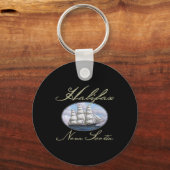 Halifax Nova Scotia Clipper Ship Schlüsselanhänger (Vorderseite)