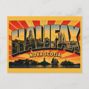 Halifax Nova Scotia Hauptstadt Postkarte