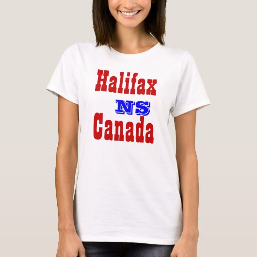 Halifax Nova scotia Kanada T-Shirt (Vorderseite)