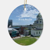 Halifax Nova Scotia Keramik Ornament (Links)
