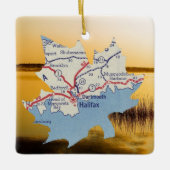 Halifax Nova Scotia Keramikornament (Vorderseite)