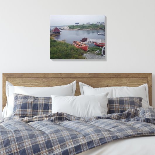 Halifax, Nova Scotia Leinwand (Insitu (Schlafzimmer))