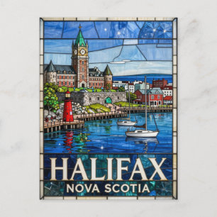 Halifax Nova Scotia Maritime Stadtansicht ⚓ Postkarte