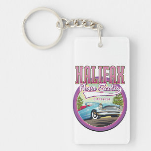 Halifax Nova Scotia Reise Logo Schlüsselanhänger