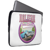 Halifax Nova Scotia Reiselogo Laptopschutzhülle (Vorne Rechts)