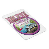 Halifax Nova Scotia Reiselogo Magnet (Rechte Seite)