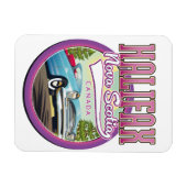 Halifax Nova Scotia Reiselogo Magnet (Horizontal)