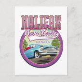 Halifax Nova Scotia Reiselogo Postkarte (Vorderseite)