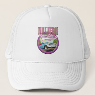 Halifax Nova Scotia Reiselogo Truckerkappe