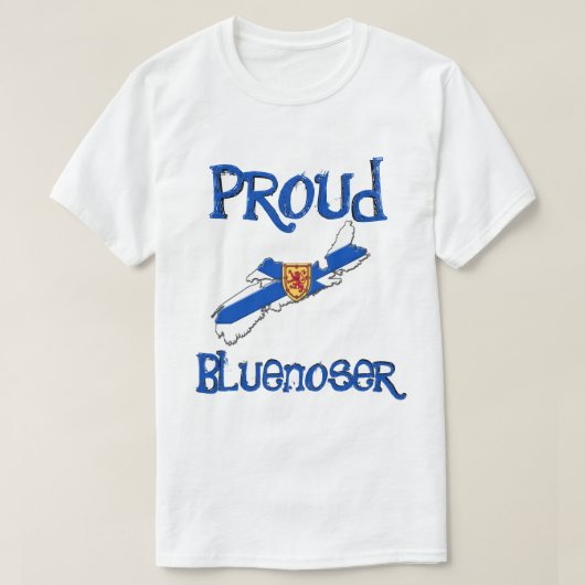 Halifax Nova Scotia T - Shirt Proud Bluenoser (Design vorne)