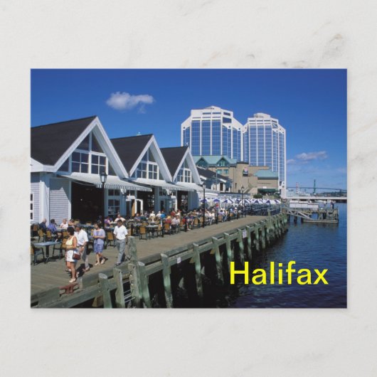 Halifax Postkarte (Vorderseite)