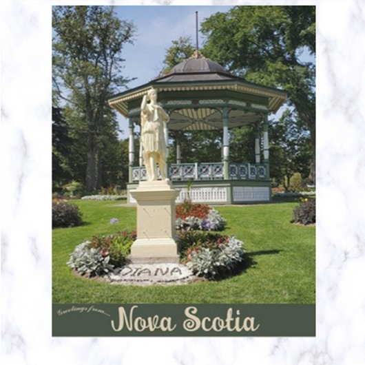 Halifax Public Gardens Nova Scotia Postcard Postkarte