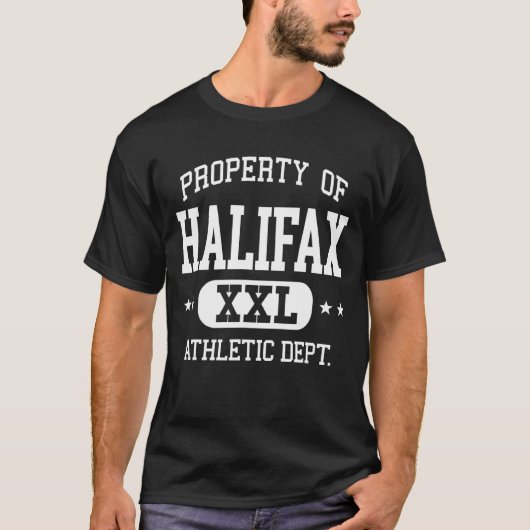Halifax Retro Athletic Property Dept 1 T-Shirt (Vorderseite)