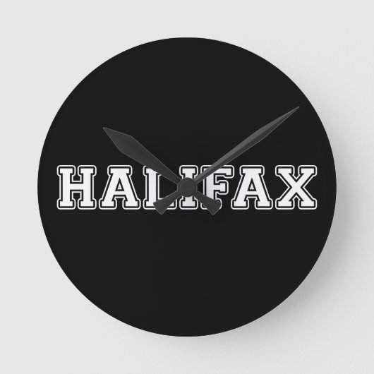 Halifax Runde Wanduhr (Vorderseite)
