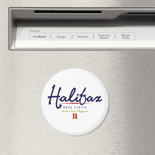 Halifax Script Magnet (In Situ (Geschirrspüler))