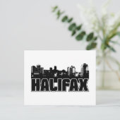 Halifax Skyline Postkarte (Stehend Vorderseite)