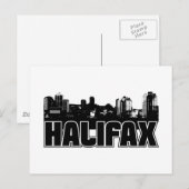 Halifax Skyline Postkarte (Vorne/Hinten)