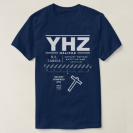 Halifax Stanfield Int'l Airport YHZ T - Shirt