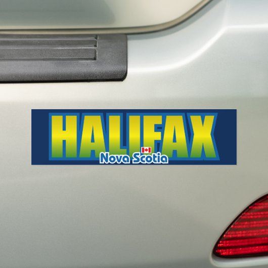 Halifax-Stoßdämpfer Autoaufkleber (Auf Auto)