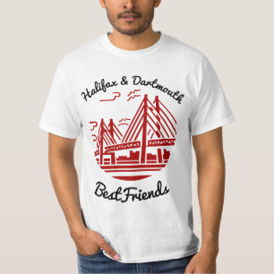Halifax und Dartmouth Bestfriends Nova Scotia T-Shirt