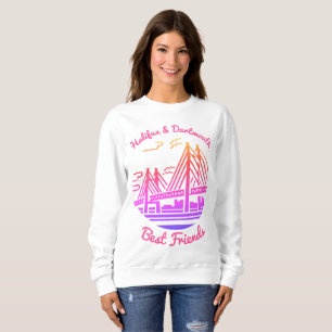 Halifax und Dartmouth Nova Scotia Bestfriends Sweatshirt