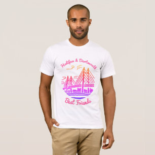 Halifax und Dartmouth Nova Scotia Bestfriends T-Shirt