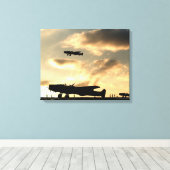 Halifax-Verbreitung Leinwanddruck (Insitu (Holzboden))