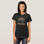 Halifax Vintage Sunset Distressed T-Shirt (Vorne ganz)
