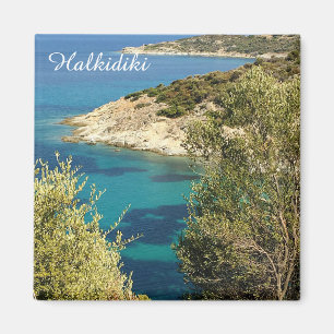 Halkidiki Kühlschrankmagnet